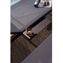 Lettino Tiki Emu ambientazione dettaglio