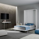 Letto 120 Sofà Kentaro verticale a scomparsa Itamoby ambientazione