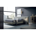 Letto Bowie XL Ring Kobe matrimoniale Felis ambientazione
