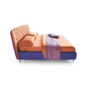 Letto Cama H 27 Popup Noctis vista con trapunta opzionale CopriCama