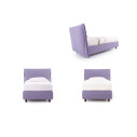 Letto Eden Advance H 17 Secret Box Noctis vista