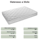 Letto matrimoniale Sofà Kentaro con colonna - pensile vasistas - pensile sopra colonna Itamoby materasso a molle