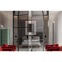 Letto Moonlight Ring Textile matrimoniale 160x190 Felis ambientazione