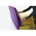 Letto Paco H 27 Ring Noctis dettaglio versione Double Face su richiesta
