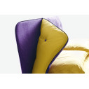Letto Paco H 27 Ring Noctis dettaglio versione Double Face su richiesta