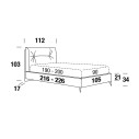 Letto Scotty B Ring Tokyo singolo Felis dimensioni