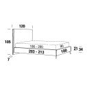Letto Tim A Ring York singolo Felis dimensioni