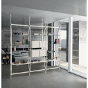 Libreria Charlotte 16.68 fissaggio a soffitto Bontempi Casa ambientazione