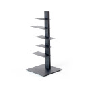 Libreria Leo H 95 BBB Italia grigio antracite