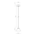 Linfa 565.21 Lampada a sospensione Tooy dimensioni