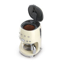 Macchina caffè filtro Smeg DCF02CREU Panna vista