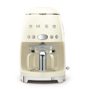Macchina caffè filtro Smeg DCF02CREU Panna vista