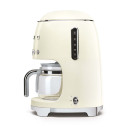 Macchina caffè filtro Smeg DCF02CREU Panna vista