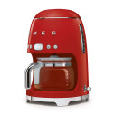 Macchina caffè filtro Smeg DCF02RDEU Rosso vista