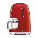 Macchina caffè filtro Smeg DCF02RDEU Rosso vista
