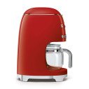 Macchina caffè filtro Smeg DCF02RDEU Rosso vista