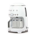 Macchina caffè filtro Smeg DCF02WHEU Bianco vista