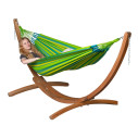 La Siesta Maera Eucalyptus Supporto in legno per amache singole vista