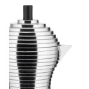 Alessi MDL02/6 B Pulcina Caffettiera espresso Alluminio-Nero 6 Tazze dettaglio