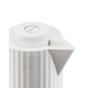 Alessi Plissè MDL12 W Caraffa termoisolante Bianco dettaglio 