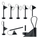 Alessi ME01 B Tsumiki Lampada da tavolo Nero dettaglio