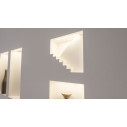 Microcosmi Mirage 2524D Lampada a incasso a parete 9010 novantadieci ambientazione