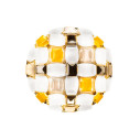Mida Ceiling-Wall medium lampada da soffitto-parete Amber Slamp vista