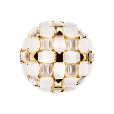 Mida Ceiling-Wall medium lampada da soffitto-parete White-Gold