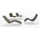 Knoll Mies Van Der Rohe MR Poltrona con braccioli Edizione Bauhaus vista