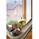 La Siesta Modesta Olive Amaca Doppia in cotone biologico ambientazione