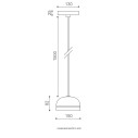Molly 556.21L lampada a sospensione Tooy dimensioni