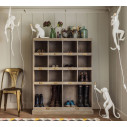 Monkey Lamp Hanging Left Hand White Seletti ambientazione
