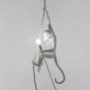 Monkey Lamp Ceiling White Seletti dettaglio