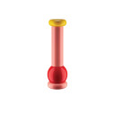 Alessi MP0210 2 Macinasale, pepe e spezie in legno di faggio Rosso-Rosa-Giallo vista