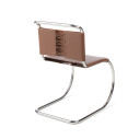 Knoll Mies Van Der Rohe MR Sedia con braccioli in midollino ambientazione