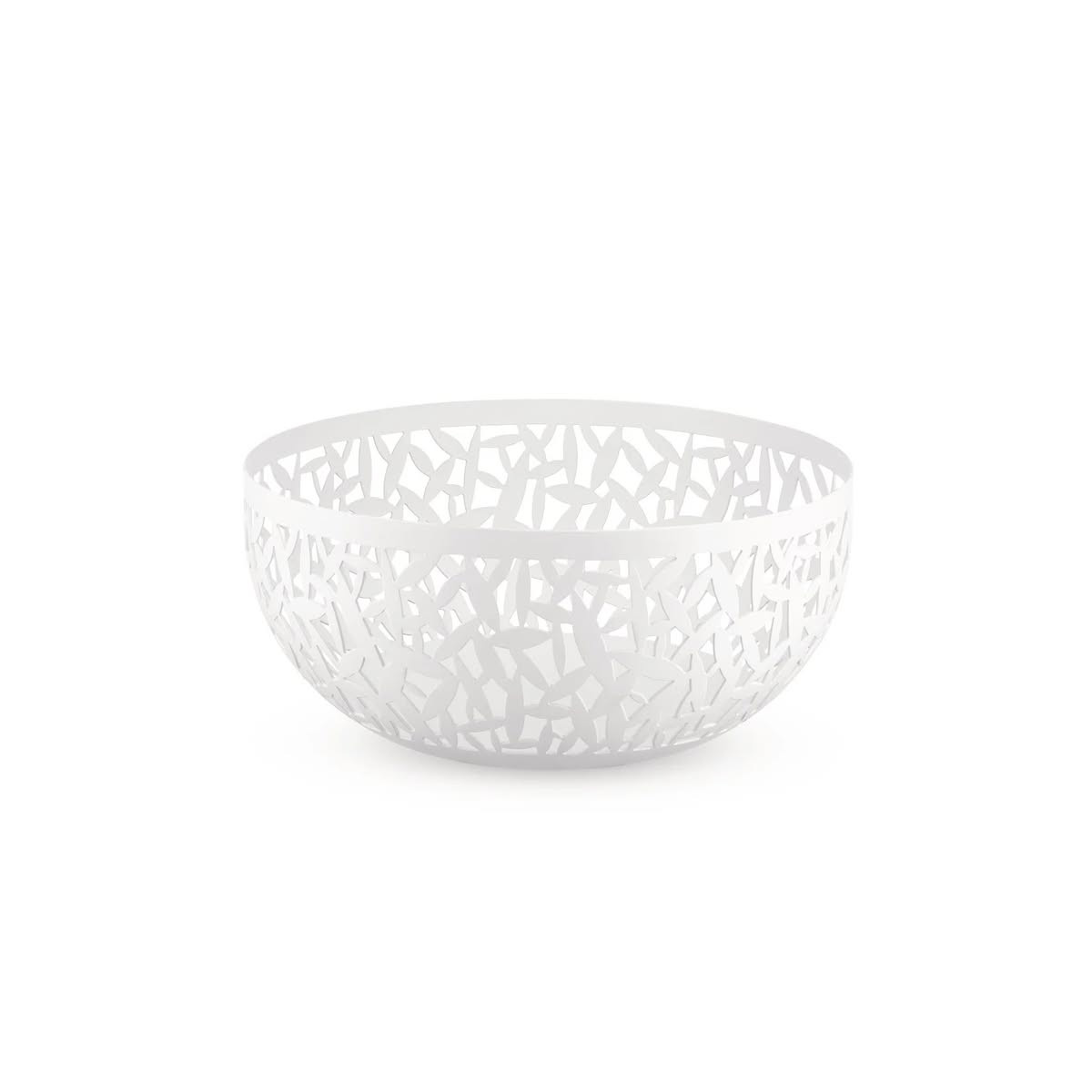 Alessi MSA04/29 W Cactus! Fruttiera in acciaio colorato Bianco