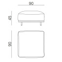 Nea Pouf Vermobil dimensioni 