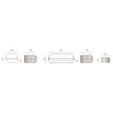 Nest Set Grattoni dimensioni