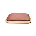 Nuvola Medium Cuccia Labilla vista Frassino naturale-Rosa Antico