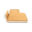 Nuvola Large Plus Cuccia Labilla vista Frassino naturale-Giallo Oro