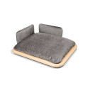 Nuvola Large Plus Cuccia Labilla vista Frassino naturale-Grigio