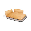 Nuvola Medium Plus Cuccia Labilla vista Tortora-Giallo Oro