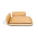 Nuvola Medium Plus Cuccia Labilla vista Frassino naturale-Giallo Oro