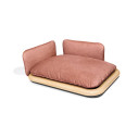 Nuvola Medium Plus Cuccia Labilla vista Frassino naturale-Rosa Antico