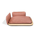 Nuvola Medium Plus Cuccia Labilla vista Frassino naturale-Rosa Antico