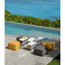 Ocean Pouf 65x65 Talenti Outdoor ambientazione
