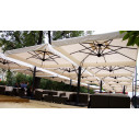 Ombrellone Alu Poker Dark 7x7 Scolaro ambientazione