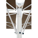 Ombrellone Alu Poker Starwhite 6x6 Scolaro dettaglio