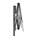 Ombrellone Astro Carbon 3,5x3,5 Scolaro dettaglio