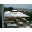Ombrellone Wood Poker 6x6 Scolaro ambientazione